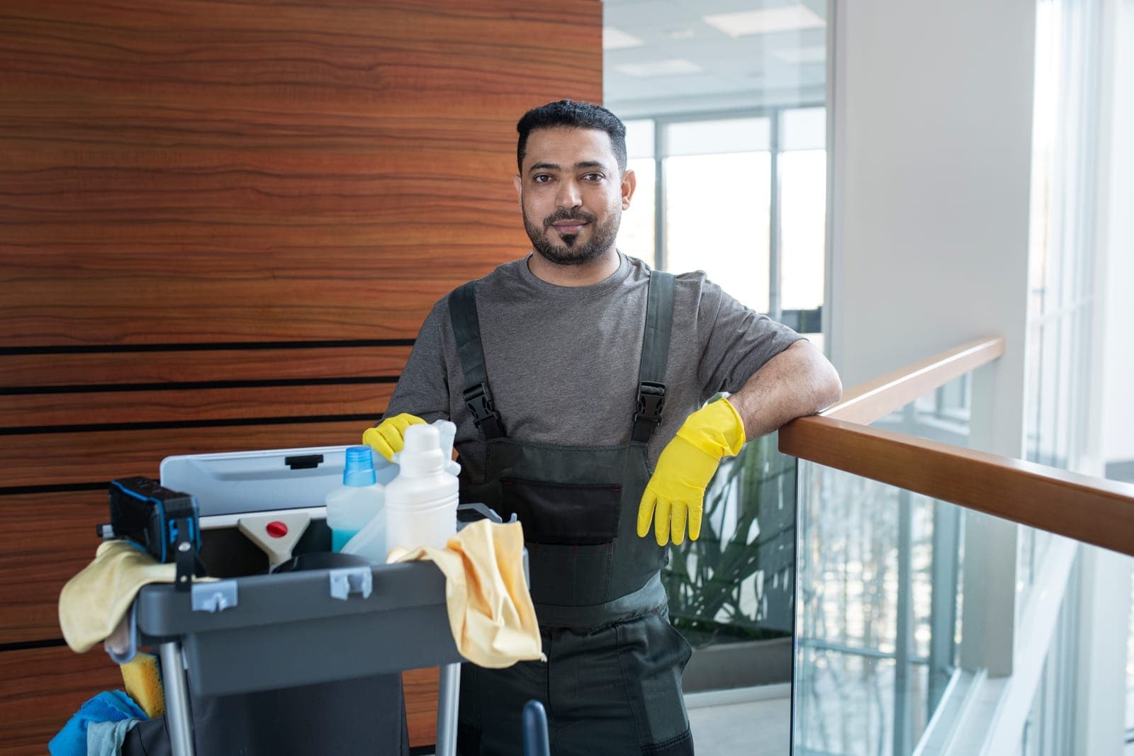 A new business owner ready to start trading